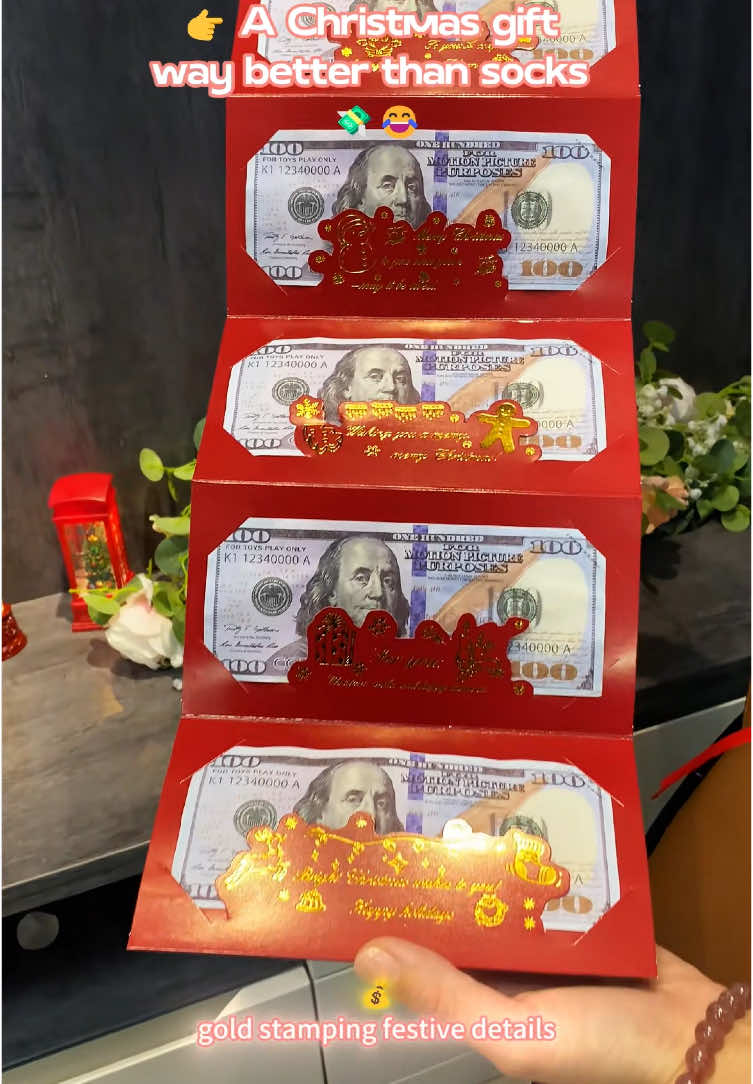 👀 Tired of giving boring cash for Christmas? Wait till you see THIS Santa envelope—🎅💸 it turns plain money into a full-on holiday surprise! Gold stamping, festive details, and way cuter than any regular card. Trust me, their reaction when they open it? Unforgettable. I already grabbed three because these are flying off the shelves. And the closer it gets to Christmas, the higher the price goes. 👉 Link’s right below—snag yours before they sell out! #ChristmasCash #SantaEnvelope #HolidaySurprise  #FestiveMoney #ChristmasGiftHack #StockingStufferIdeas #HolidayMagic #CuteChristmasGifts #SecretSantaGift #CashGiftIdea #Christmas2025 #UniqueChristmasGift #tiktokshopsummerturnup  #spotlightfinds #cybermonday 