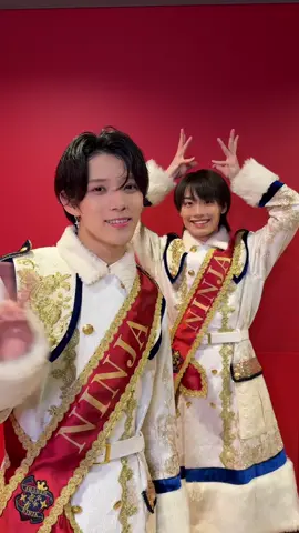 👑🖤💜 #黒田光輝 #檜山光成 #少年忍者 #シンデレラガール #KingandPrince 