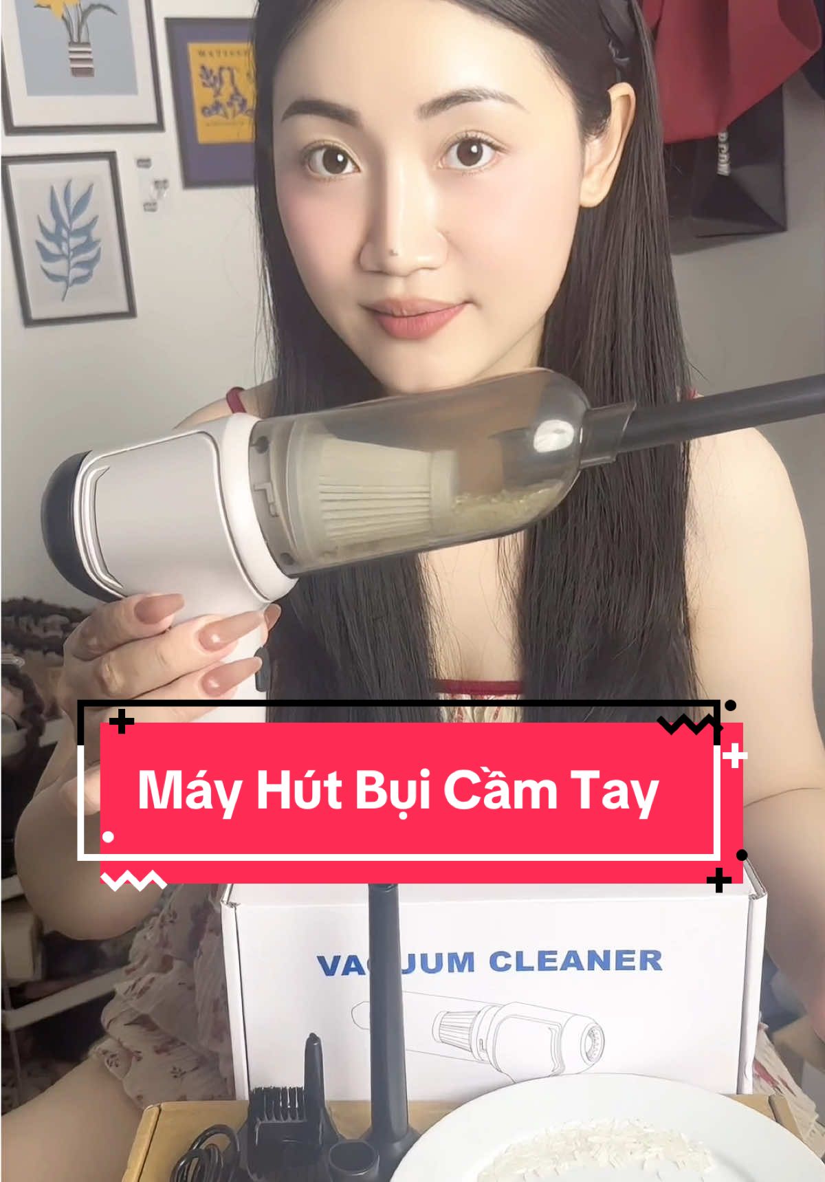 Máy hút bụi cầm tay có nhiều đầu dùng được mọi địa hình #mayhutbui #mayhutbuicamtay