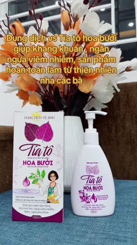 #dung dịch vệ sinh phụ nữ tía tô là sp tự nhiên , lành tính : tía tô, lô hội, hoa nghệ tây,giúp làm sạch, khử mùi hôi, kháng khuẩn , ngăn ngừa nấm ngứa, mang lại cảm giác khoi thoáng,45k/2 chai đang sale đó ạ#sănsale 