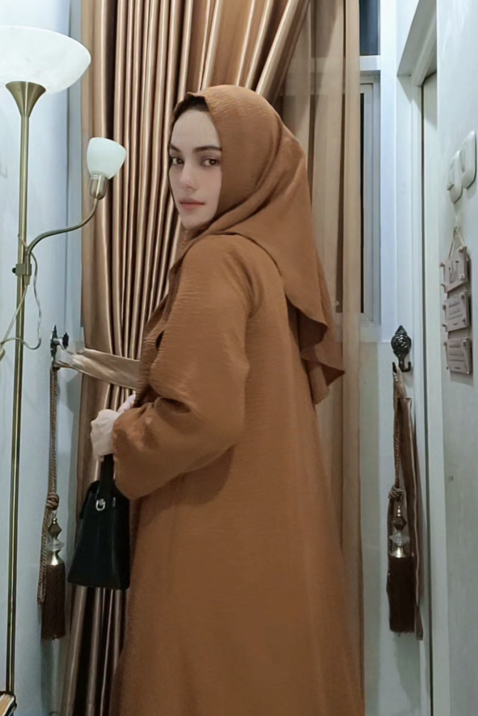 outfit clean gamis simple 