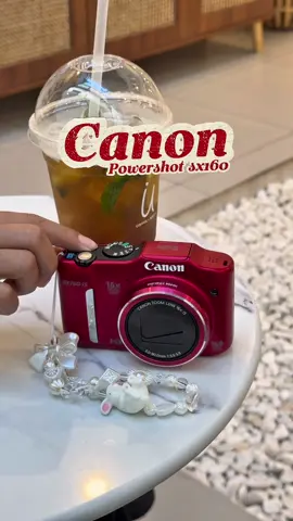 CANON POWERSHOT SX160 IN REDDD❤️ ____________________________________________ Features & Details: 16 effective megapixel, 1/2. 3-inch CCD sensor / 3-inch TFT color LCD with wide viewing angle / DIGIC 4 image processor / 720p HD video with dedicated movie button / 28mm wide-angle lens with powerful 16x optical zoom and optical image stabilizer / 16x Optical Zoom with 28mm Wide-Angle lens / DIGIC 4 Image Processor / 3. Price : 2xx$ Including: battery,charger,SD card,wristbands and stickers  FEEL FREE TO DM US FOR MORE INFORMATION