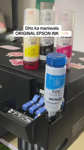 BUY HERE➡️@hiraya_finds 🌊🌸 My ink since day 1 ✨ #ink #epson #printerink #originalink 