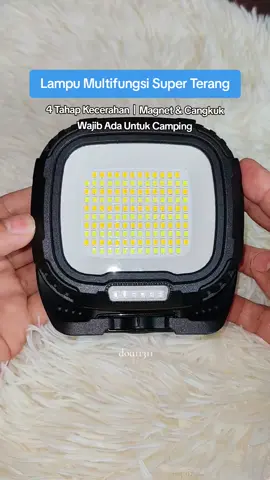 Lampu Kerja Multifungsi Versi Naik Taraf. ✅ 4 tahap kecerahan boleh laras, sesuai pelbagai situasi ✅ Kuasa 5W, lampu LED sangat terang ✅ Dengan bateri terbina dalam, cas USB 5V ✅ Magnet kuat + cangkuk, boleh sangkut atau lekat di mana-mana ✅ Diperbuat daripada logam, neoprena & plastik – tahan lasak ✅ Reka bentuk pintar, sesuai untuk camping, pembaikan, atau kecemasan. Upgraded Multifunctional Work Light 💡 ✅ 4 adjustable brightness levels for different needs ✅ 5W power, super bright LED ✅ Built-in battery, USB 5V rechargeable ✅ Strong magnetic base + hook — hang or stick anywhere ✅ Durable metal + neoprene + plastic construction ✅ Smart design — perfect for camping, repairs, emergencies. #sportlight #ledlights #bright #campinglight #lamputerang 