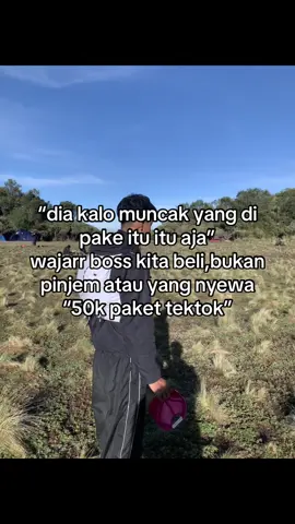 milik sendiri🤪🤪#outfitideas #pendakifomo #pinjem #dong #merbabu 