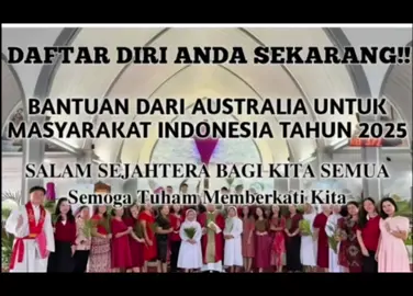 Bantuan dana DAP Australia untuk keaejahteraan umat kristen #bantuan #gereja 