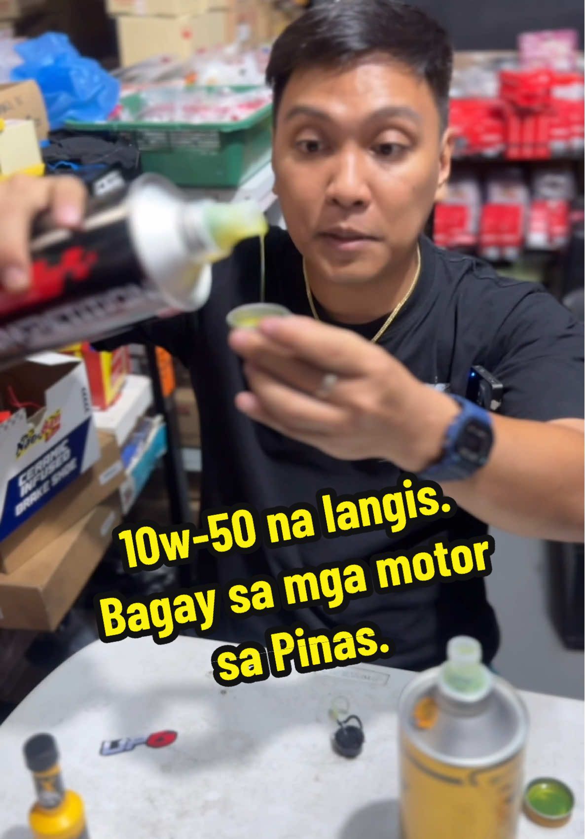 Anong langis ang gamit mo?