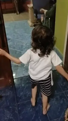 #Lelah nya Langsung hilang pulang kerja di sambut bidadari KeciL kuh,Fellisya Belvania Adhwa❤