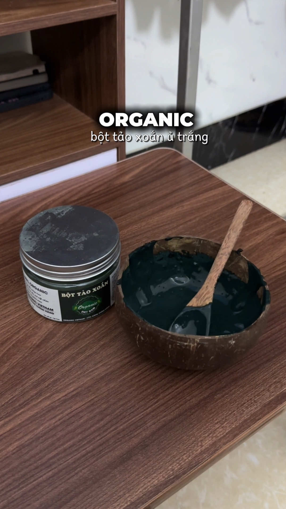 Bột tảo xoắn dưỡng trắng, nhả nắng mà mn nên thử nè 🍃 🍃 #Organic #bottaoxoan #bottaoxoannguyenchat #taoxoan #botutrangthiennhien 