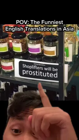 Badly translated English signs in Asia will always make me laugh #fypシ゚viral🖤tiktok #funnyvideo #greenscreenvideo #lostintranslation #tiktokviral 