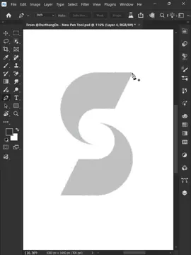 Photoshop Tips 2025 - Tips to using Curvature Pen Tools #designer #photoshop #photoshoptips #photoshoptutorial #ducthangds 