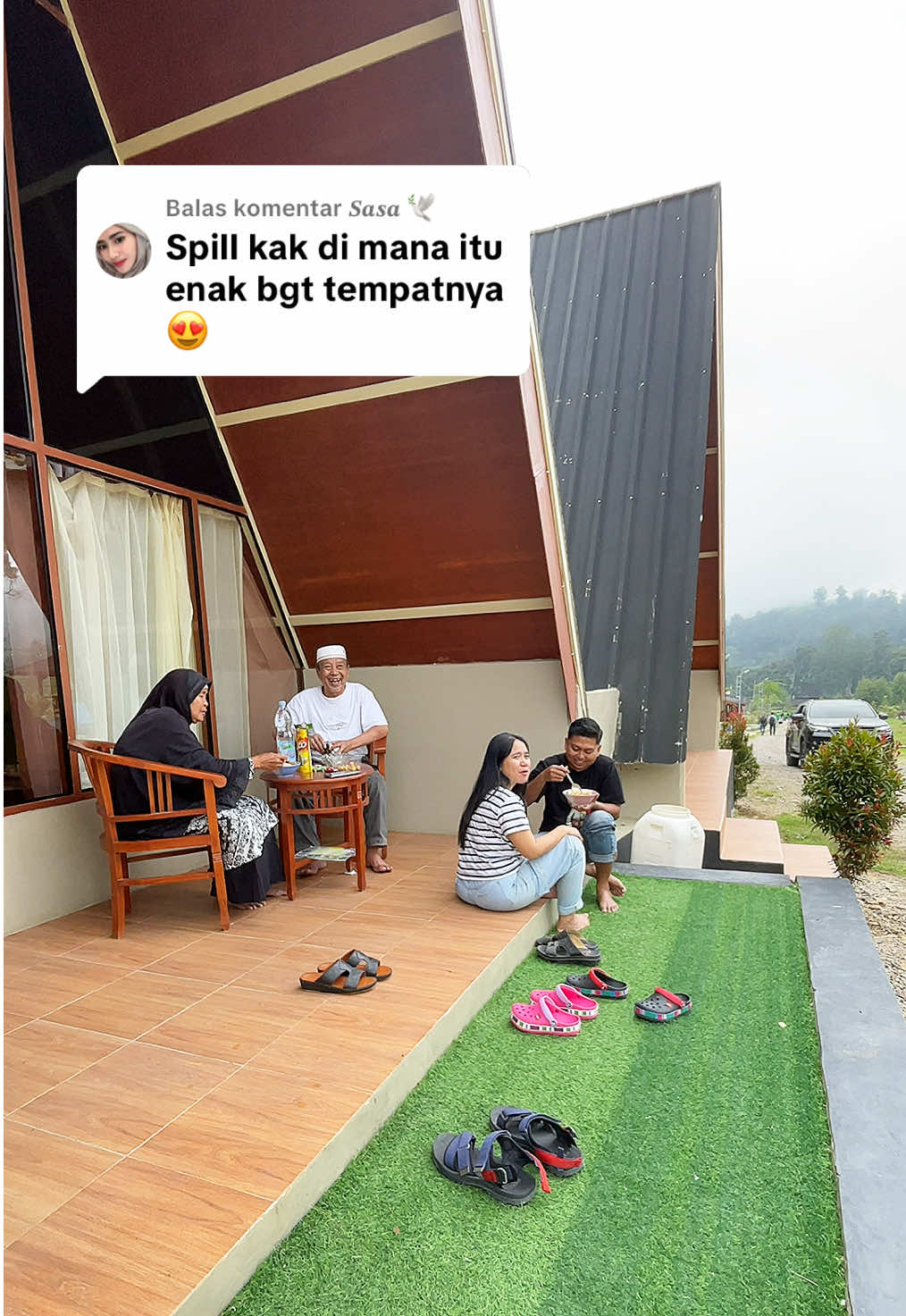 Membalas @𝑺𝒂𝒔𝒂 🕊️ kita menginap di @nawasenaresort cuss ajak keluarga kesini ka 🍃🥰  #nawasenaresortrancabali #resort #penginapanbandung #liburan #fyp 