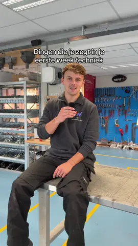 Voor wie is dit herkenbaar? 😅 #iwnederland #herkenbaar #techniek #eersteweek #netbegonnen 