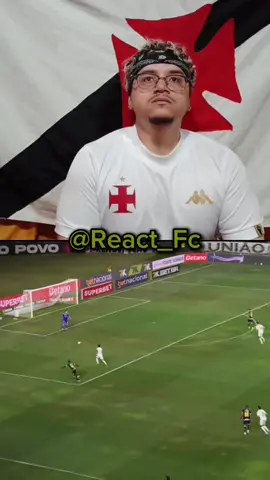Reação do vascaíno no jogo do Vasco 😂😂 #react  #futebol  #brasileirao  #Vasco 