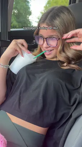 Starbucks, heartbreak songs, nails on, fake glasses, cozy blankets, doesn't want to be recorded. This is what it's like parenting teens. Do you feel me? #teenagersbelike #teens #girlmom #momtok #fyp 