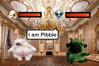 Gmail gets into a intense 1v1 in the pibble palace with geeble #pibble #dog #fy #fyp #battle 