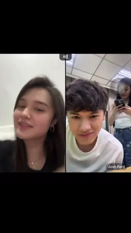 Grabe na kayo @Kira 🌻 @Josh Ford  kitang-kita na yung kilig niyo sa isa’t isa. #KISH