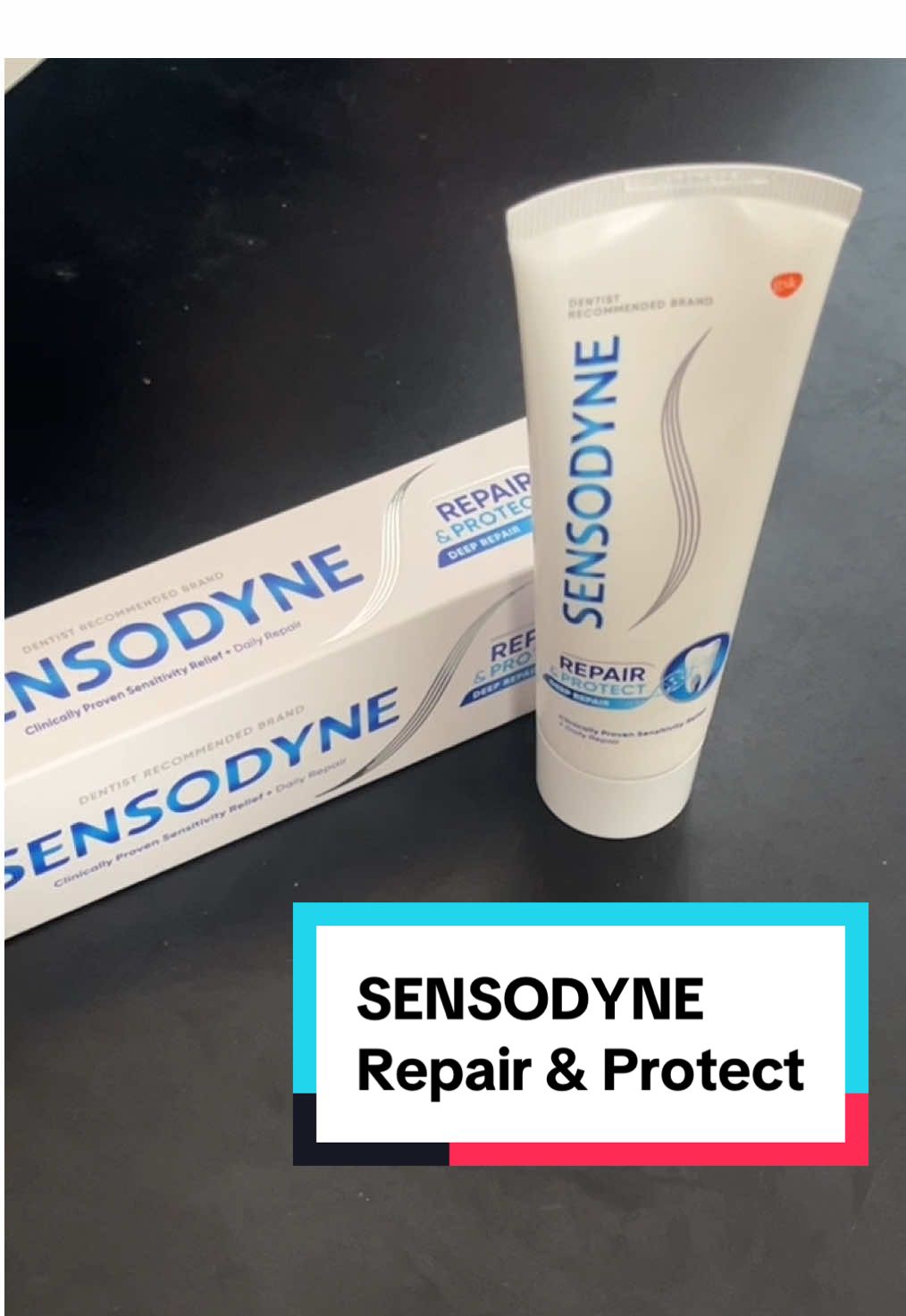 🦷 Kem Đánh Răng Sensodyne Repair & Protect ✨ Giúp phục hồi men răng, bảo vệ răng nhạy cảm 💧 Làm sạch khoang miệng, giữ hơi thở thơm mát 🌿 Sử dụng hằng ngày cho hàm răng chắc khỏe #Sensodyne #RepairAndProtect #KemDanhRang #RangNhayCam #OralCare
