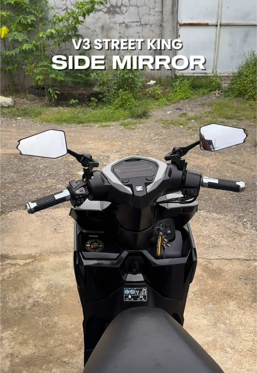 lalong aangas yung honda click mo dito 🔥 #sidemirror #motorsidemirror #streetkingsidemirror #motoraccessories #hondaclick 