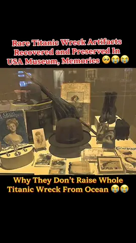 Museums across the United States house significant artifacts recovered from the wreck of the RMS Titanic, which sank in 1912. These items, salvaged from 2.5 miles below the North Atlantic, offer a tangible connection to the ship's passengers and crew and are showcased in museums in Las Vegas, Orlando, Pigeon Forge, and at the Smithsonian.
 #titanic #titanicwreck #titanicmystery #titanicsinking 