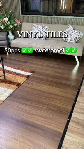 apakaganda ng sahig dahil sa vinyl tiles🤭 #vinyl #vinyltiles #vinylwrap #vinylfloor #vinylflooring #fyp 