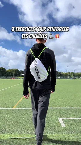 3 exercices pour renforcer tes chevilles 🦾💥#foot #blessure #cheville #exercice #viral 