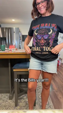Loving this final tour shirt to represent my favorite football team! #gobills #billsmafia #billstshirt #footballtshirt 