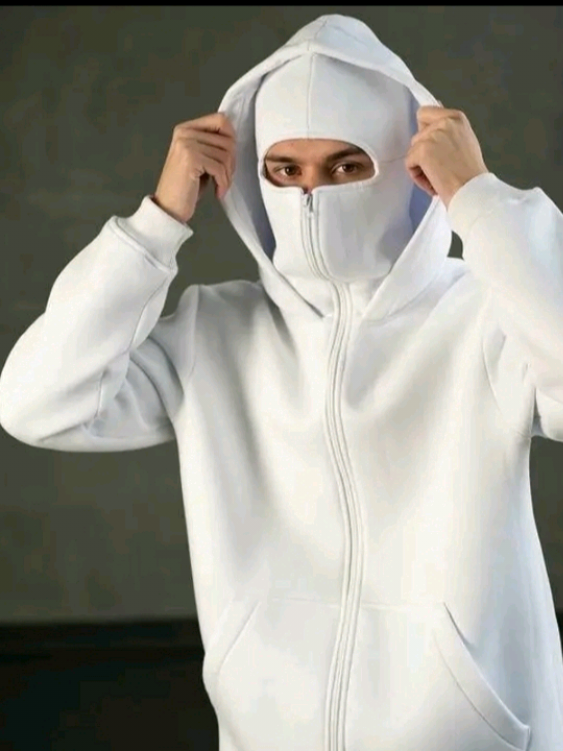 Jaket Hoodie Zipper Balaclava Ninja Pria Premium #jaketninja  #hoodiezipper  #jaketpremium  #fashioncowok 