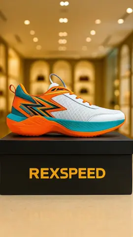 Sepatu Lari Pria Wanita Rexspeed Putih  Oren Size 38-44 Terbaru Sepatu Running Sneakers Olahraga Joging Sepatu Casual #sepatusneakers #sepatukeren #sepatumewah #fyppppppppppppppppppppppp #fypage 