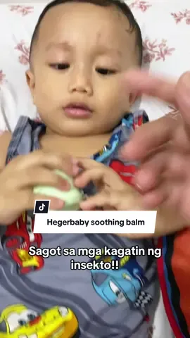 Bakit ngayon ko lang nakita to? Nagka peklat pa tuloy anak ko sa sobrang kamot pagkinakagat. Must have pag may baby. #hegerbabysoothingbalm #soothingbalm #hegerbaby 