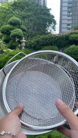 Bộ khay kèm vỉ ráo dầu mỡ #changhoangmang #khayinox #vilocdau #khayvi #giadungtienich 