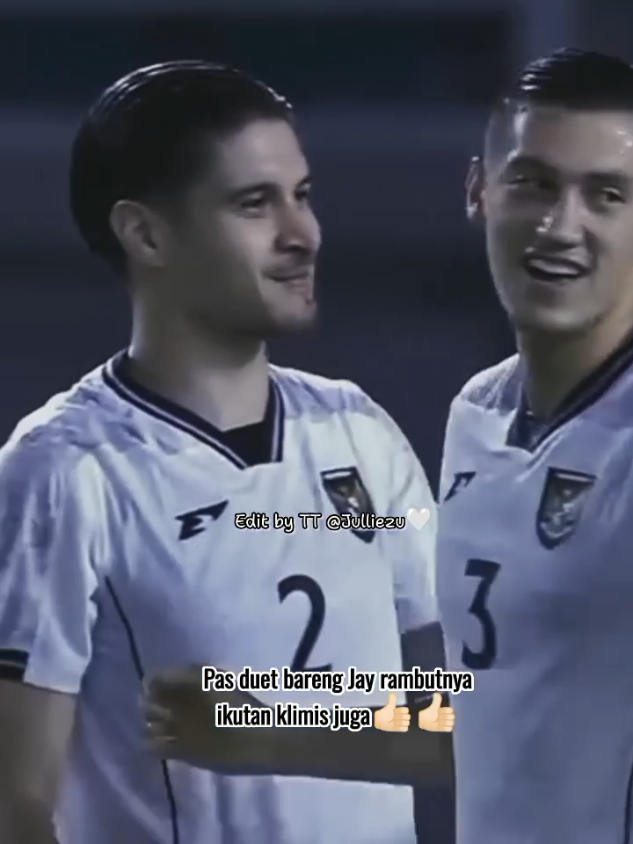 Kevin kayaknya dapat rekomend pomade dari Jay deh, rambutnya ikutan klimis juga😅 definisi rambut klimis pertahananpun solid🤏🏻🤗 #jayidzes #bangjay #kapten #leadership #timnasindonesia 