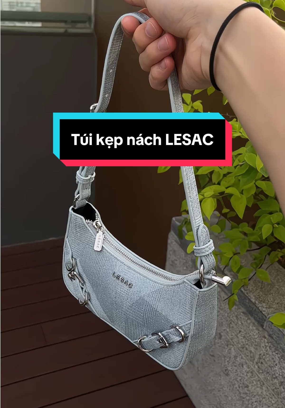 Túi kẹp nách, túi xách tay nhỏ xinh phối đai Lesac  @Túi xách nữ - Jime Store  @Túi xách nữ - Jime Store #lesacvn #tuikepnachnu #jimestore #reviewtuixach #tuixinh 