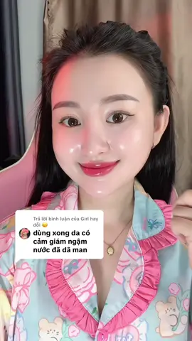 Trả lời @Girl hay dỗi 🙂‍↔️  Nó cấp ẩm mà nó ngậm nước da nó đã ghê #xuhuongtiktok #fypシ゚ #face #kemdưỡngẩm #dưỡngda 