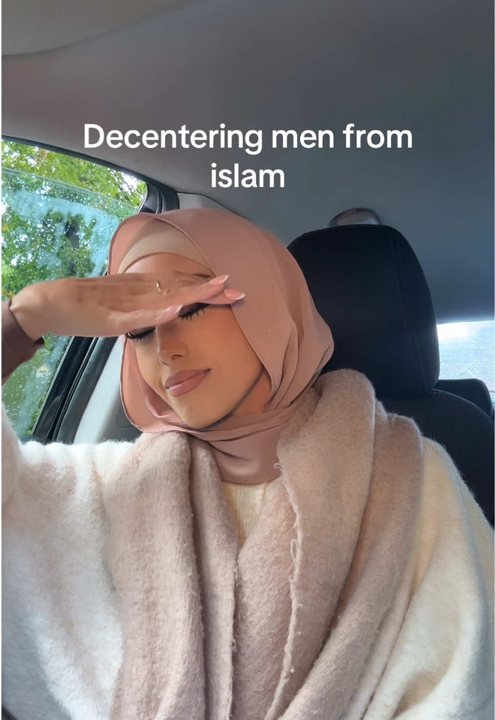 “You don’t need feminism you just need our misogynistic interpretation of Islam” :) 