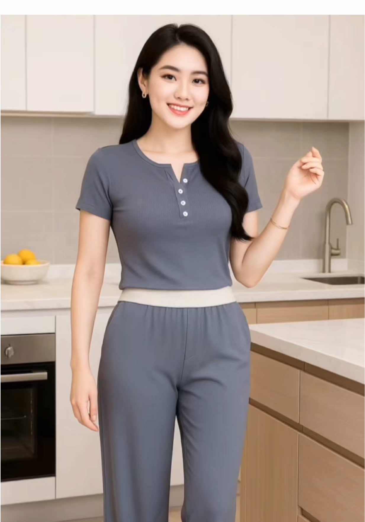 ✨ “Ở nhà vẫn xinh – đi làm vẫn sang, ra ngoài lại càng lịch thiệp!” #babeomacdep #bonu #bomacnha #thoitrangnu #xuhuong2025 