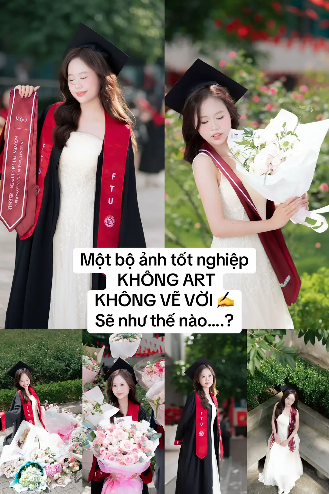 Không ạtttt không vẽ. Foto chuyên đóng gạch 🧱 #chupanhaodai #aodai #hungsomai #totnghiep2025 #ftu 