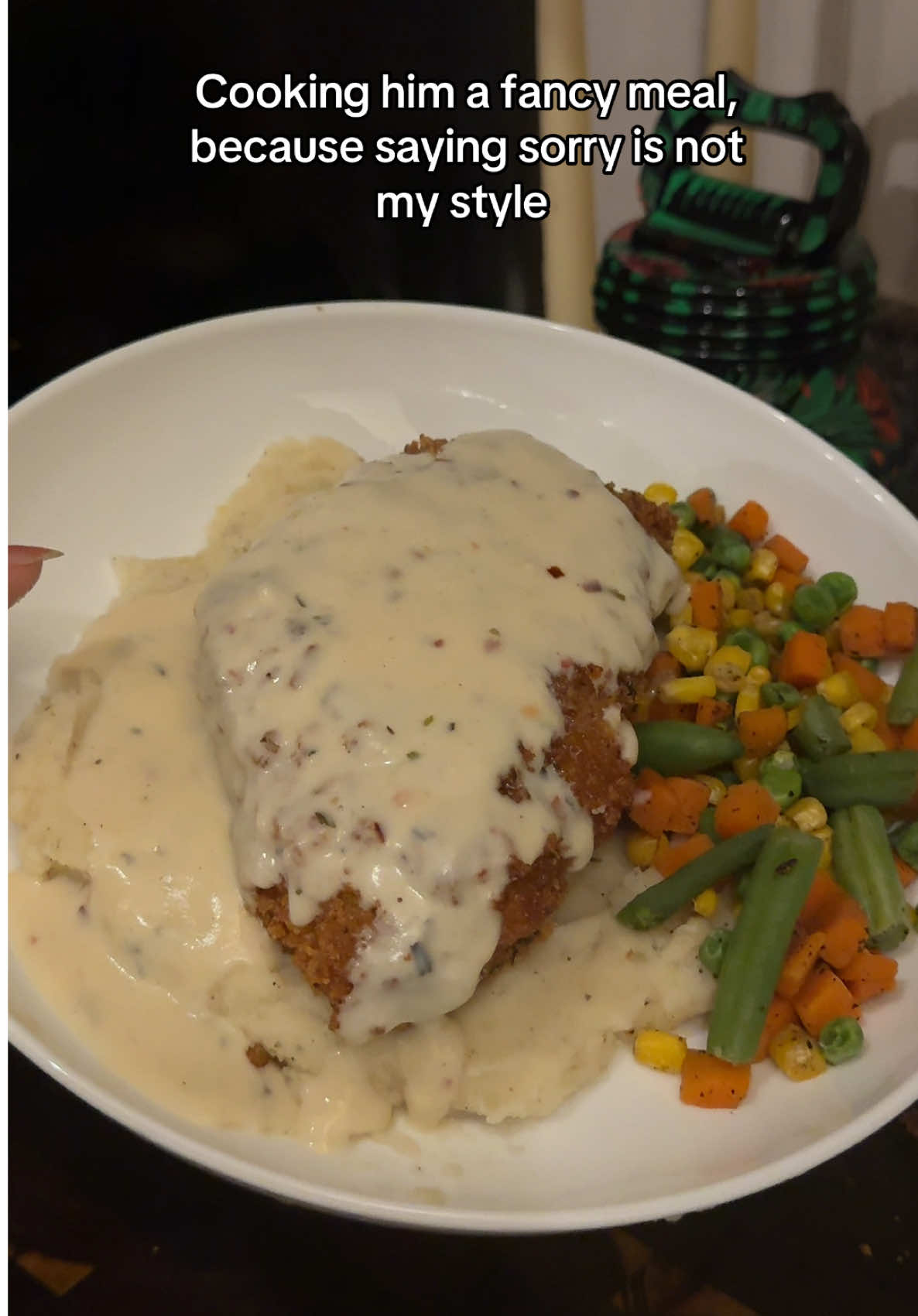 This stuffed chicken came out soo good!  #stuffedchicken #cookingformyhusband #desi #chickenrecipes 