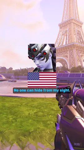 All Widowmaker Ultimate Voice Lines in Every Language | Overwatch 2 #overwatch #ow #overwatch2 #ow2