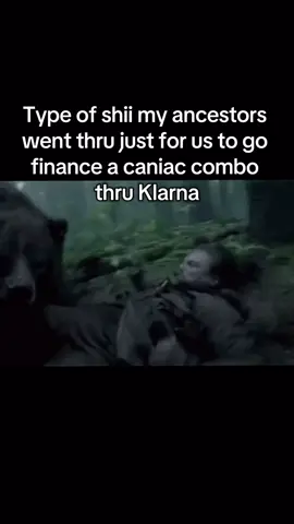 My ancestors went through a lot just for me to finance a Caniac Combo for 12 month at 12.99% interest but that’s Caines sauce though! Yummy!! #therevenant #caniaccombo #cainessauce #klarna #ancestors 