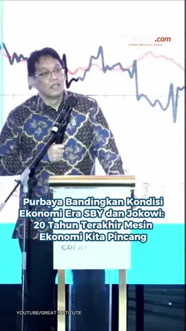 Menteri Keuangan Purbaya Yudhi Sadewa menilai pertumbuhan ekonomi Indonesia tidak seimbang dalam 20 tahun terakhir. Ia menjelaskan, era Presiden SBY (2004-2014) pertumbuhan ekonomi ditopang sektor swasta. Sebaliknya, pada masa Presiden Jokowi (2014-2024), pertumbuhan hanya sekitar 5 persen. Purbaya juga menyoroti dana pemerintah yang sempat mengendap di BI hingga Rp 800 triliun serta pengetatan likuiditas melalui SRBI. Sebagai solusi, ia memindahkan Rp 200 triliun dana pemerintah ke bank agar pertumbuhan uang beredar naik 15-20 persen dan mendorong ekonomi hingga 6-6,5 persen dalam 1-2 bulan mendatang. 🎥: @greatinstituteofficial Penulis: Isna Rifka Sri Rahayu, Teuku Muhammad Valdy Arief Kreatif: Blanka Rahel Maretha Joanne Produser: Elizabeth Ayudya Ratna Rininta ~R #Purbaya #Menkeu #Ekonomi ##Cut
