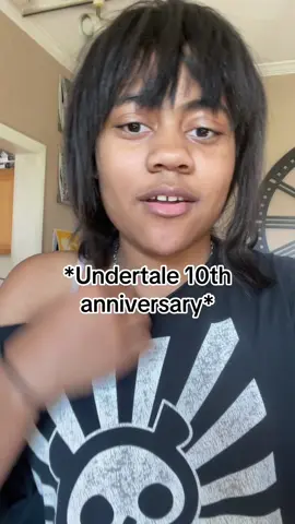 Ever since 4th grade I gotten into undertale by stumbling upon “stronger than you sans responses” and then watch the gameplay and animations and it got me through situations with a smile! Thank you Toby fox for making undertale! (Cosplay account: @bugs._royalcos) #undertale#undertaleanniversary#undertale10thanniversary#foryoupage#foryou#fyp#blackcreator#sans#papyrus