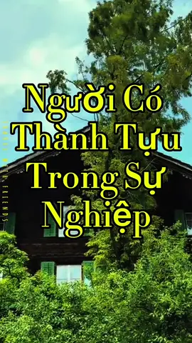 Người có thành tựu trong sự nghiệp