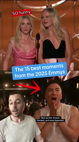 Here are the best and funniest moments you missed at the 2025 Emmy Awards #emmys #emmyawards #tv #tiktokbuzzcontest #awardshow 