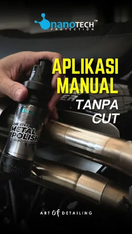 ONE STEP METAL POLISH mengkilapkan semua jenis logam #nanotechprotection #nanotech #onestepmetalpolish #metalpolish #pengkilapknalpot 