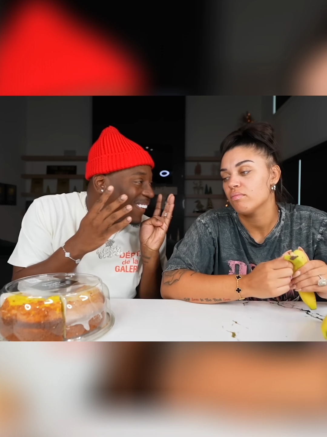 Cake Flavors vs. Bananas_ The Ultimate Taste Test! #TheprinceFamily #FamilyVlog #WatchTilTheEnd #ParentsOfTikTok #RelationshipDrama #CoupleChallenge #PrankGoneWrong #ViralCouples #EmotionalVideo #foryou