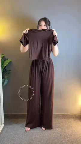 Rekomendasi kaoscrop rayon + kulot #kulot #croptop