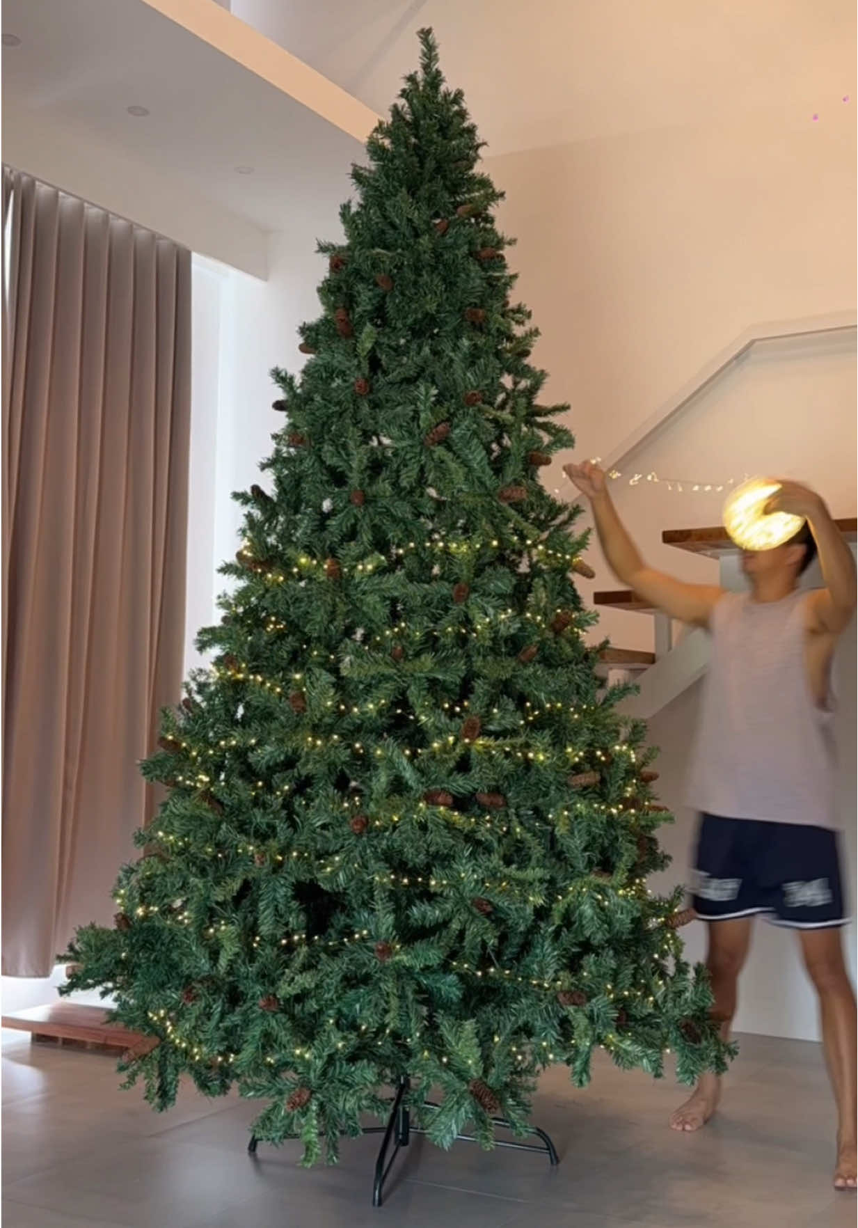 CHRISTMAS IS COMING! 🎄💫 #mychristmastree #christmastree #fairylights #foryou #fypシ 