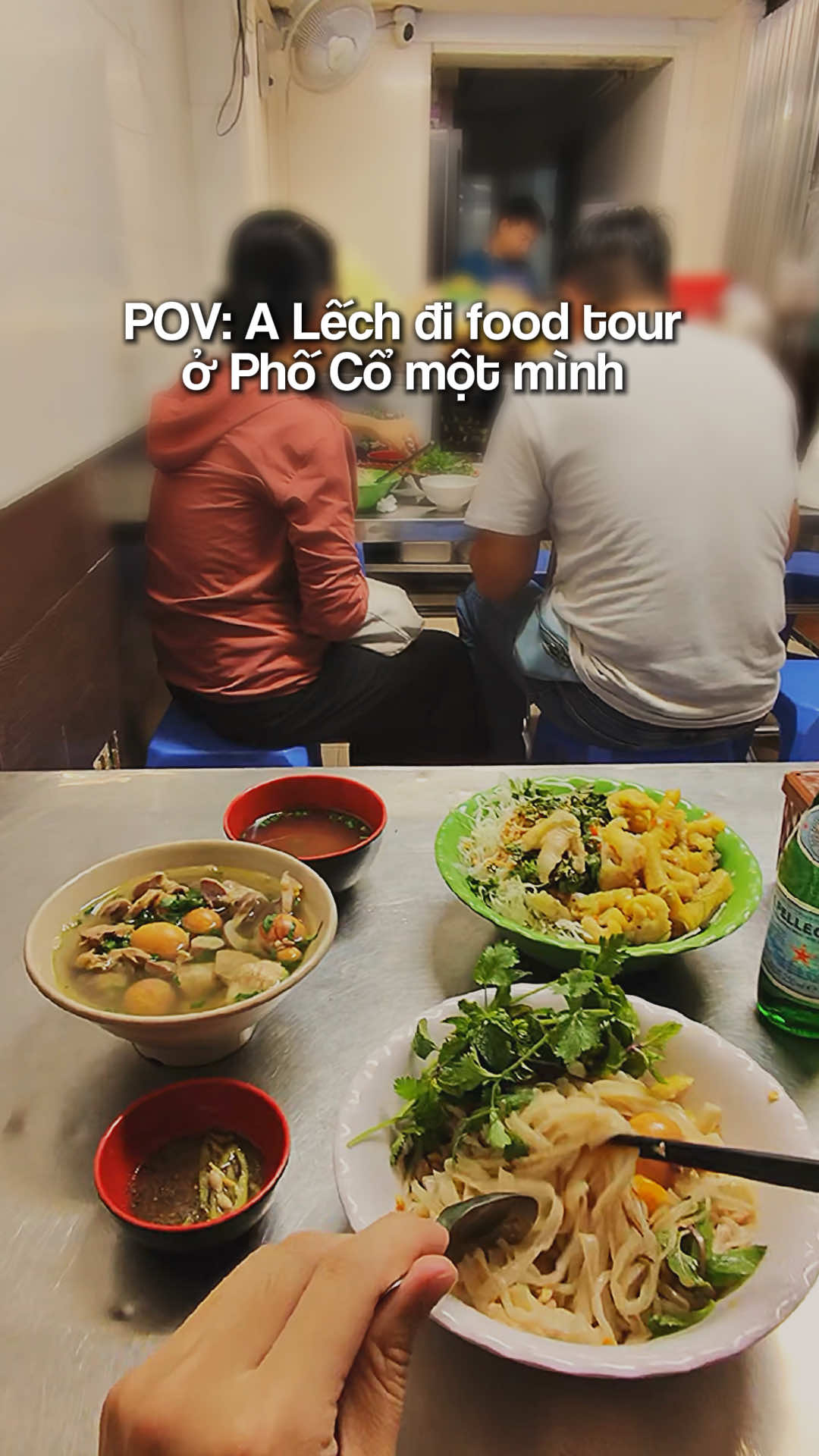 Bạn đi ăn tối ở Phố Cổ Hà Nội một mình ✨🧸 #motminh #pov #ancungtiktok #fyp #alexmotminh 