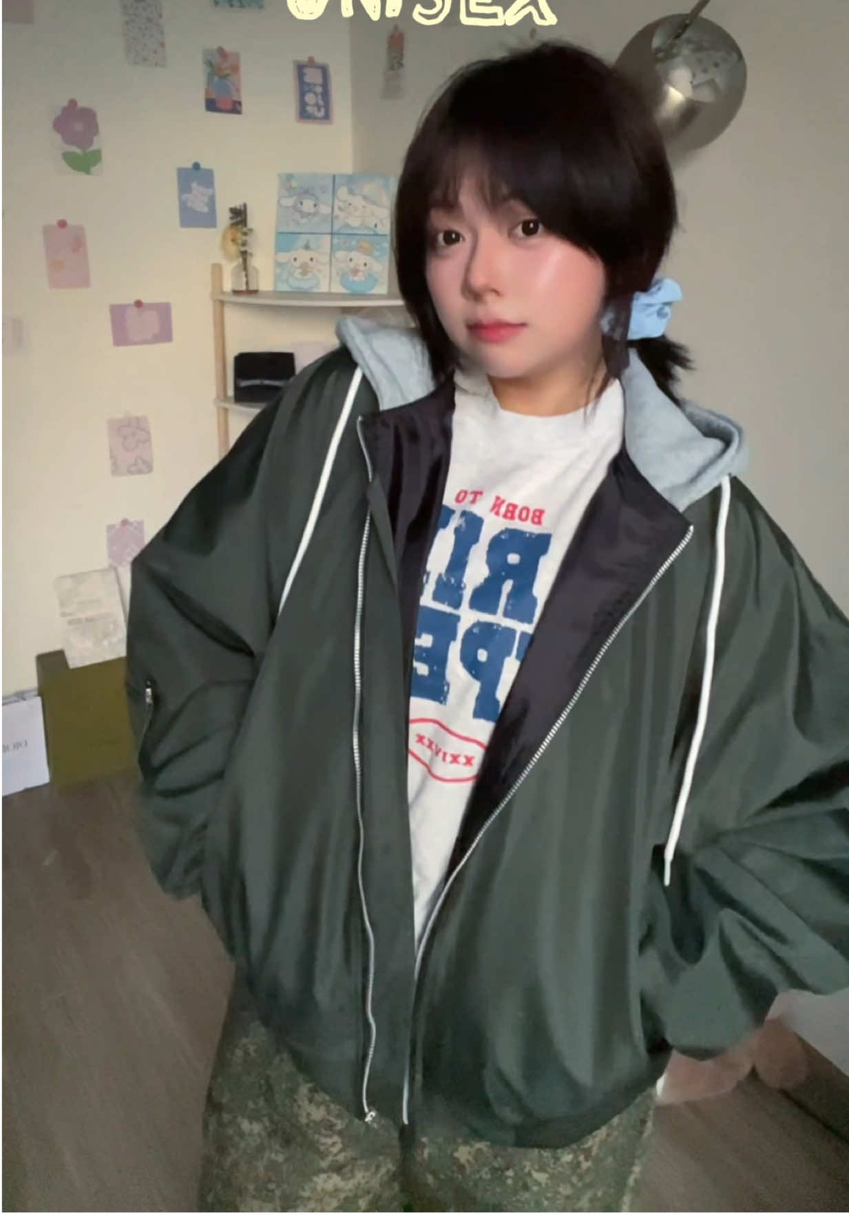 Áo Khoác Bomber Dù cho Nam Nữ #bingbing #backtoschool #unisex #AoKhoac #Boxy 
